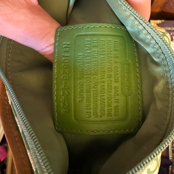 NEW Coach Leah Op Art Swingpack Crossbody - Picture 4 of 5